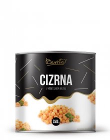 BASSTA - Cizrna v mírně slaném nálevu 2500 g