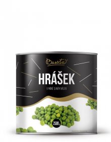 Hrášek v mírně slaném nálevu 2500g