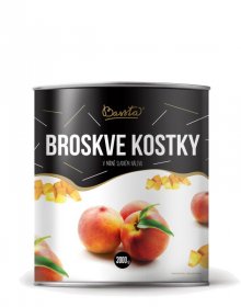 Broskve kostky 3000 g