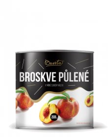 Broskve půlené 2600 g