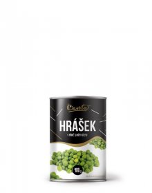 Hrášek v mírně slaném nálevu 400 g