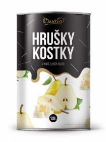 Hrušky kostky loupané 4200 g