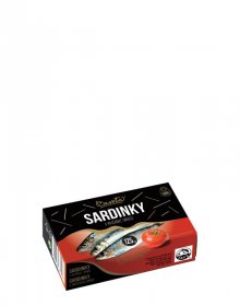  Sardinky v rajčatové omáčce 125 g