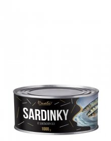  Sardinky ve slunečnicovém oleji 1000 g