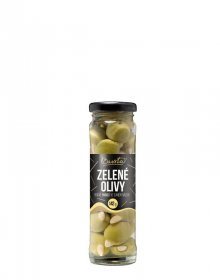 Zelené olivy s celou mandlí 142 g